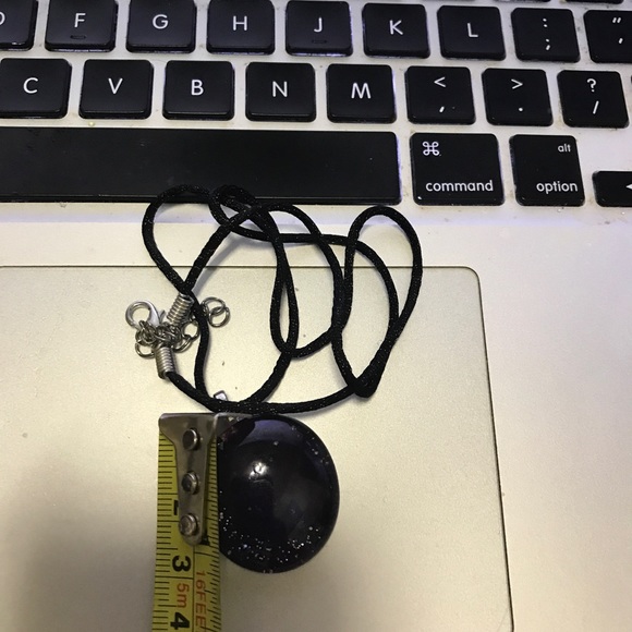 Marble Glass One of Kind Vintage Rare Handmade Necklace - Picture 10 of 16